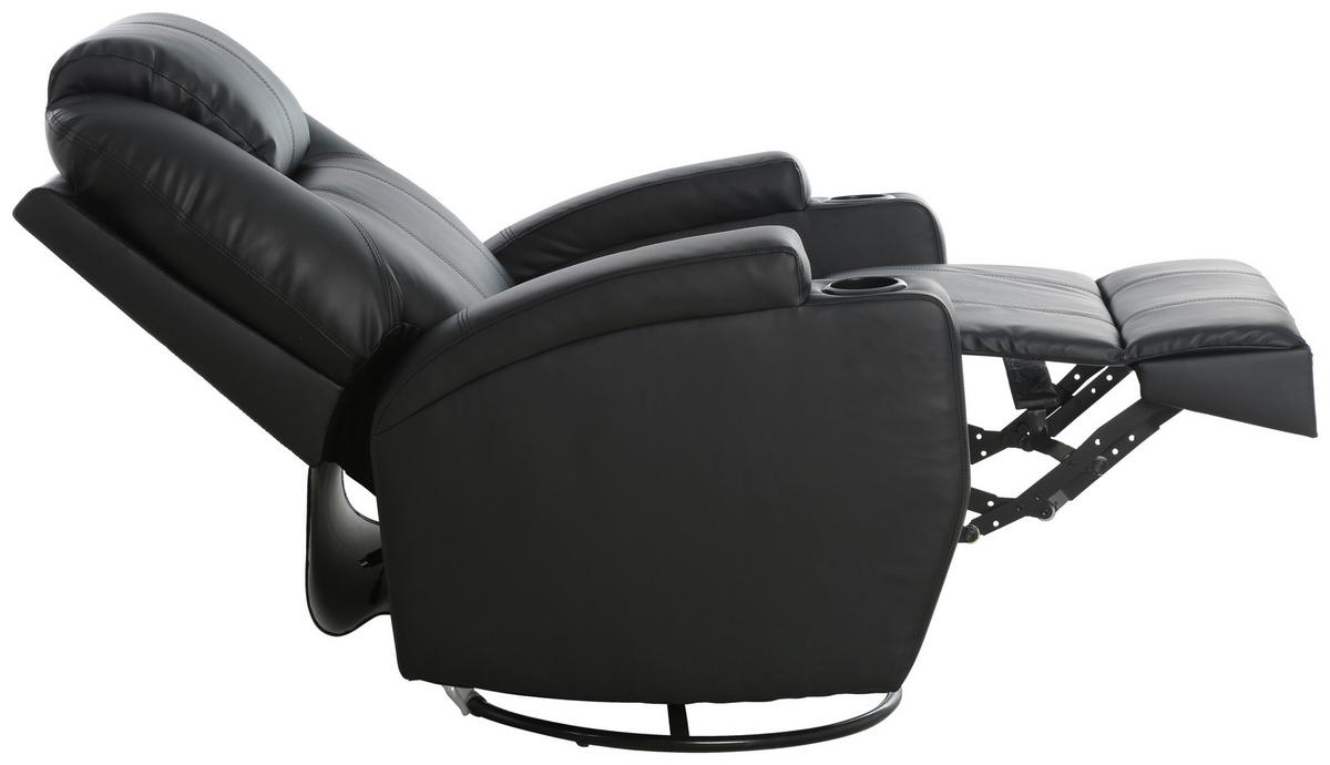 Massagesessel Bob - Schwarz, MODERN, Textil (86/110/96cm) - P & B