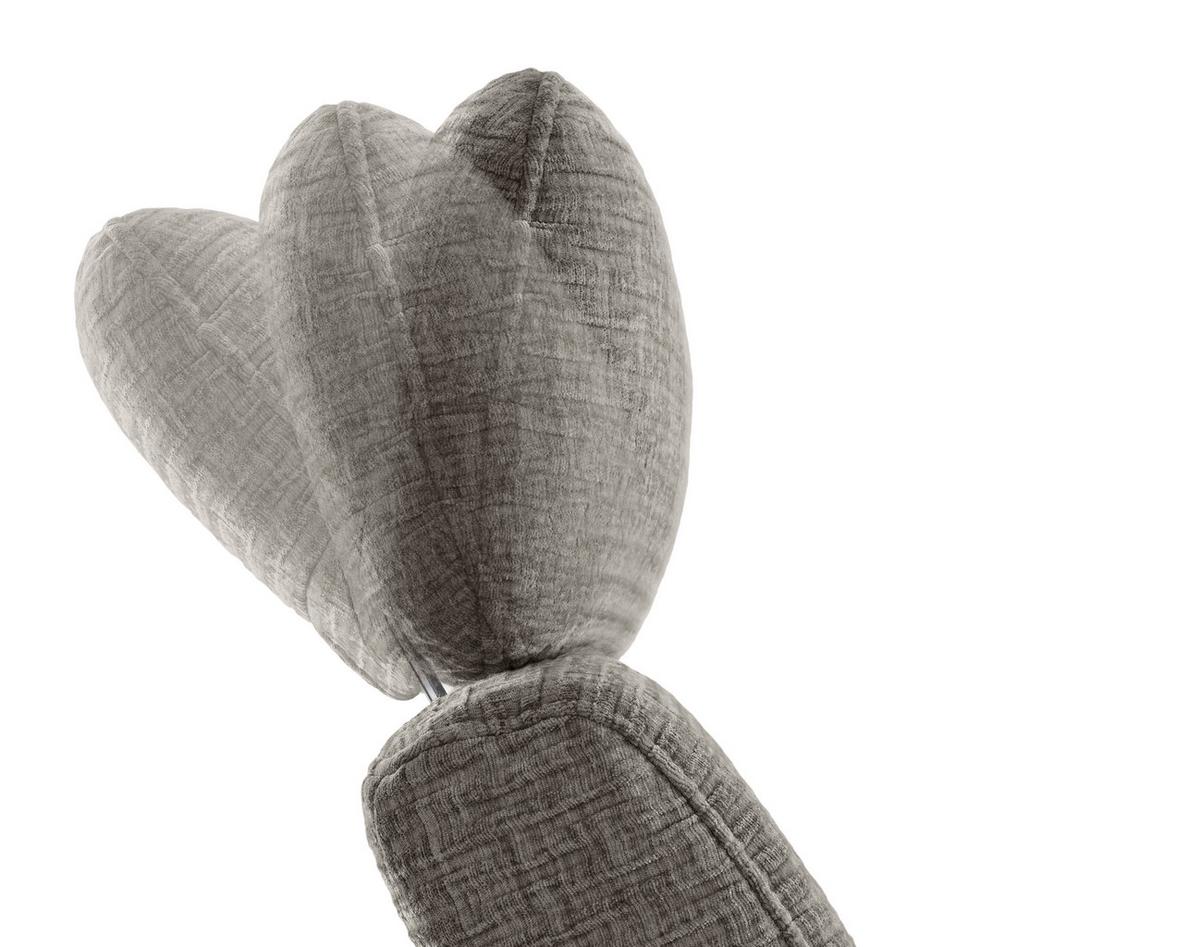 3-Sitzer-Sofa Cavoli, Graubraun R B: 192 cm - Graubraun/Schwarz, MODERN, Textil (192/90/89cm) - Livetastic