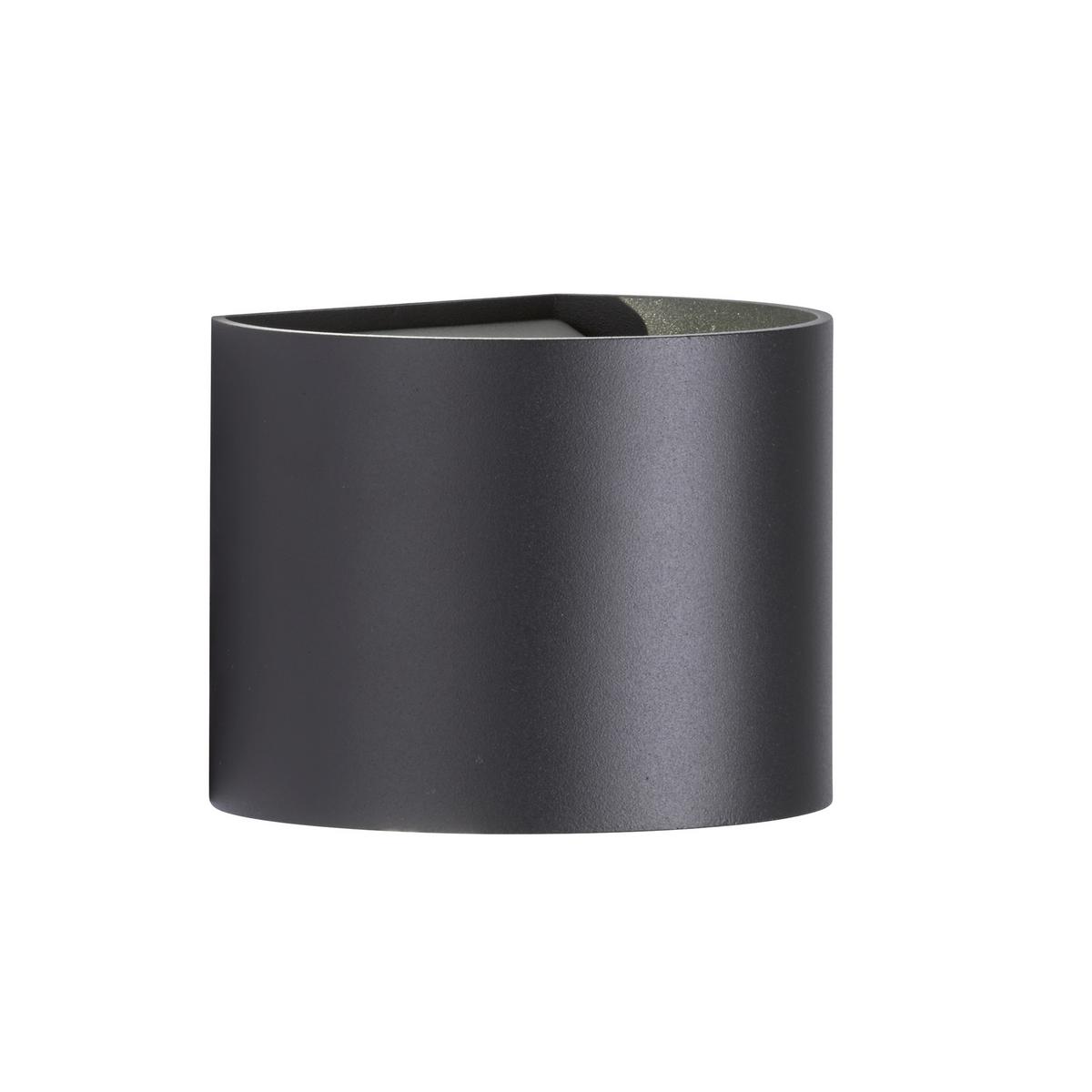 LED-Außenleuchte 30452 Matteo - Schwarz, Basics, Metall (14/10/12cm) - Fischer & Honsel