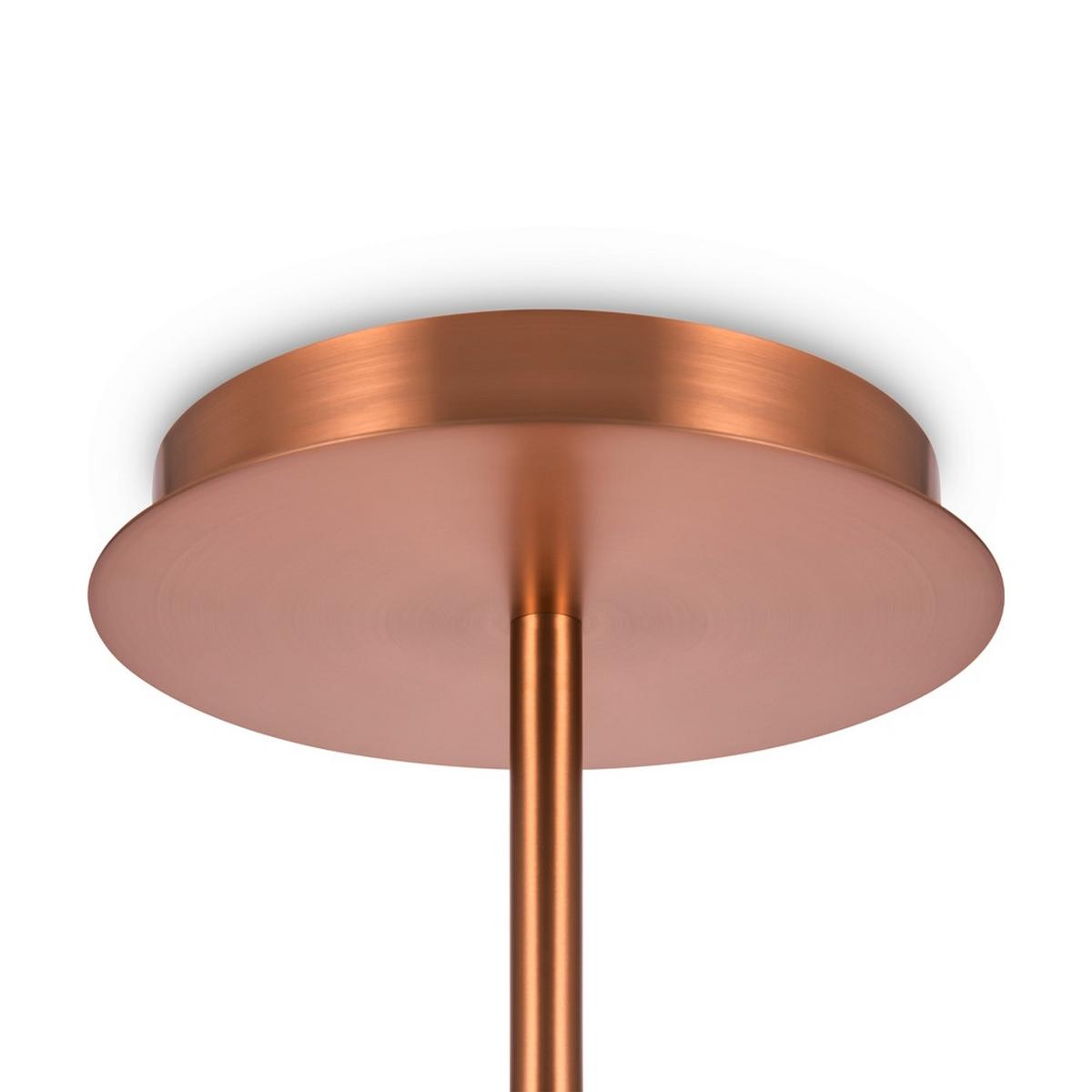 Kronleuchter Erich - Goldfarben/Weiß, MODERN, Glas/Metall (50/110/42,7cm) - MAYTONI