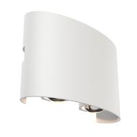 Außenwandleuchte Strato - Weiß, Trend, Metall (8/12/3,7cm) - MAYTONI