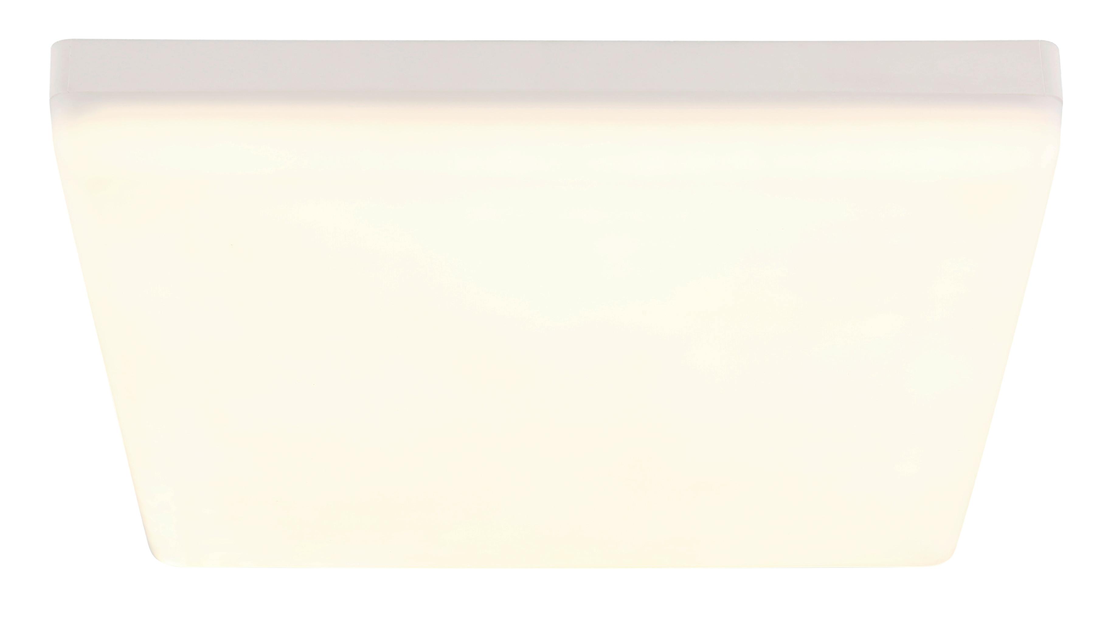 Led-deckenleuchte Matthew Weiß L: 30 Cm - Weiß, KONVENTIONELL, Kunststoff (30/30/5cm) - Globo