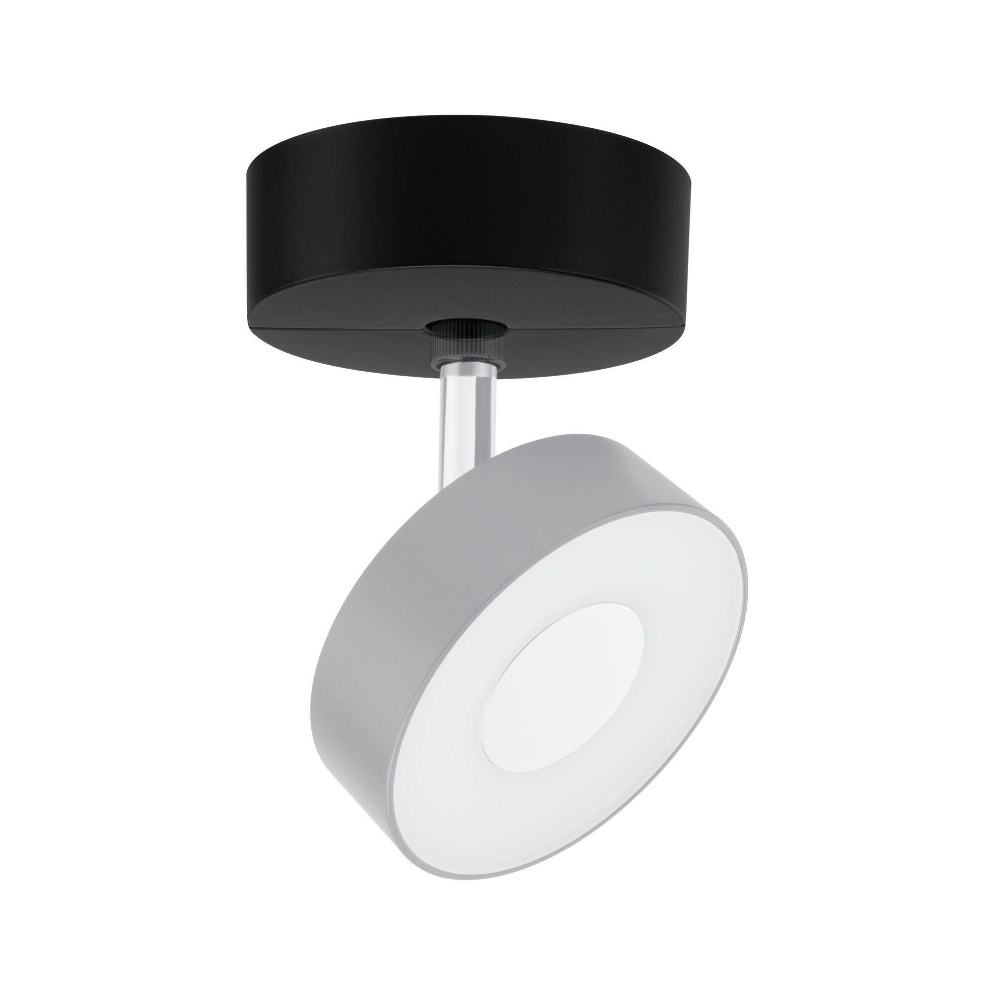 Schienensystem Urail Strahler Aufhängung 96822 In Schwarz - Schwarz, Basics, Kunststoff (10/3,55cm) - Paulmann