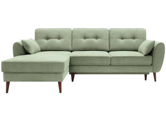 Sedací Souprava Candy L - zelená, Moderní, dřevo/textil (165/254cm) Sedací Souprava Candy L - zelená, Moderní, dřevo/textil (165/254cm)