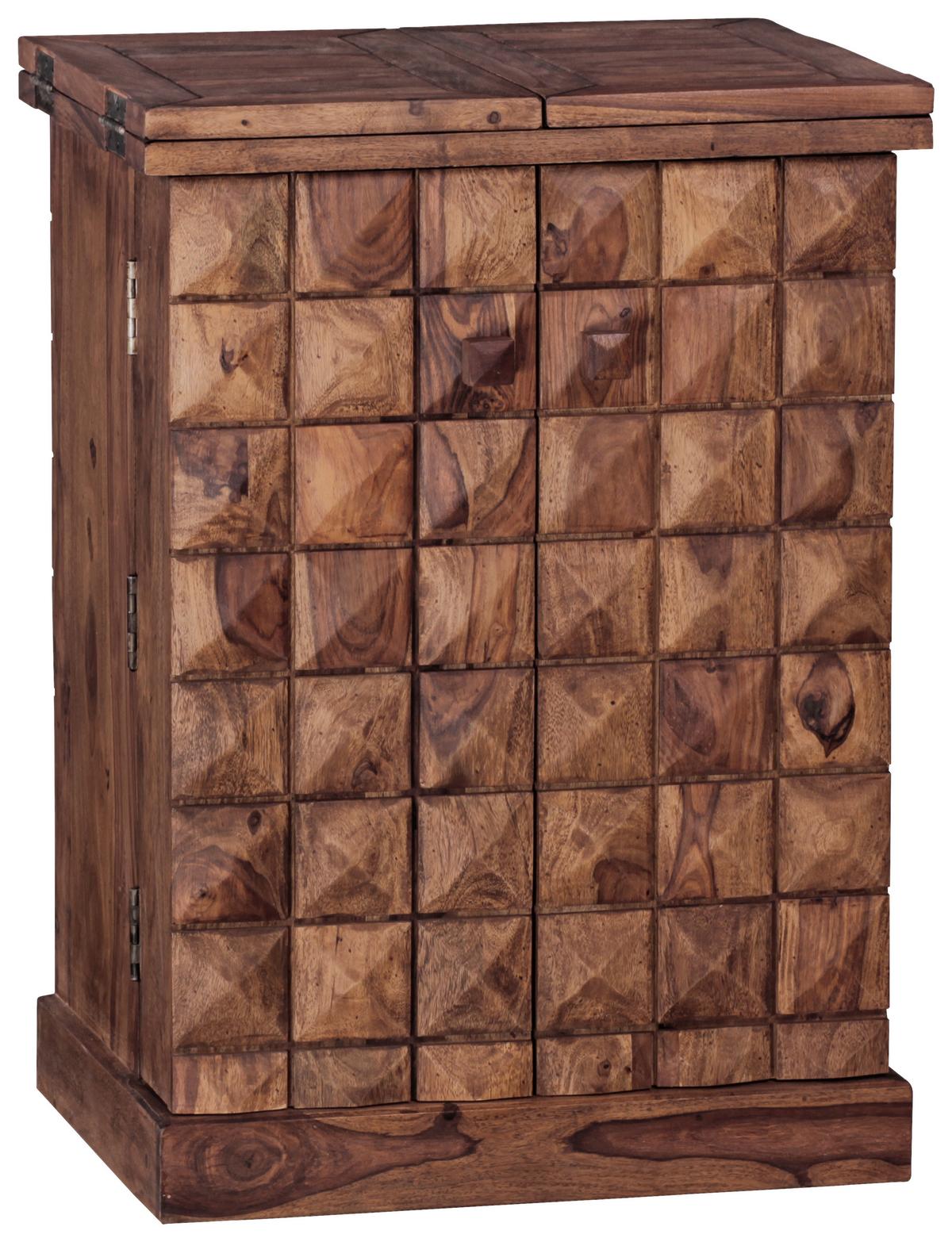 Barschrank Wl1.735 - Sheeshamfarben, Design, Holz (64/91/50cm) - MID.YOU