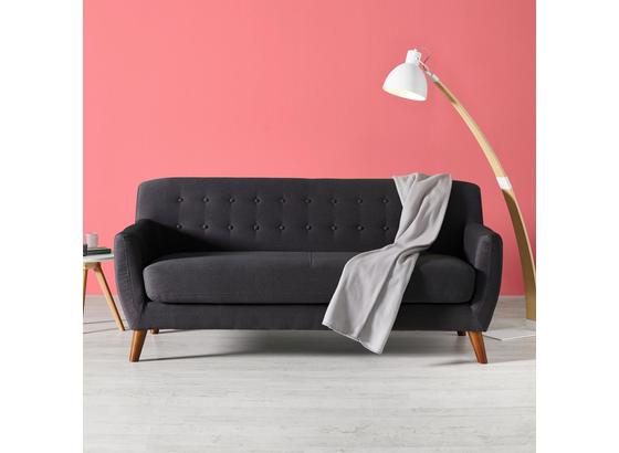 Pohovka Xavier - tmavosivá, drevo/textil (176/81/76cm) - Mömax modern living Pohovka Xavier - tmavosivá, drevo/textil (176/81/76cm) - Mömax modern living