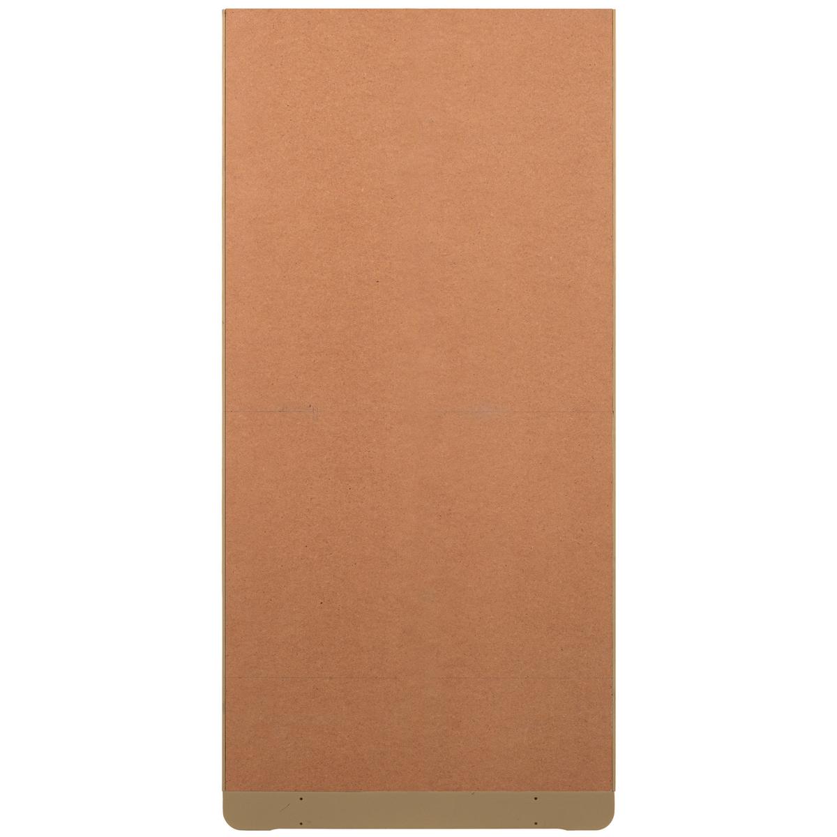 Garderobenschrank Basu Grün B: 101 cm - Grün, Design, Holz (101/210/46cm) - Livetastic