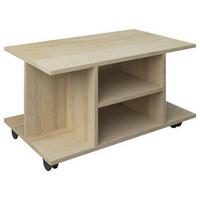 Konferenční stolek Findula 80x40 cm, dub medový - medový dub, Moderní, kompozitní dřevo/plast (80/40/40cm) - MID.YOU