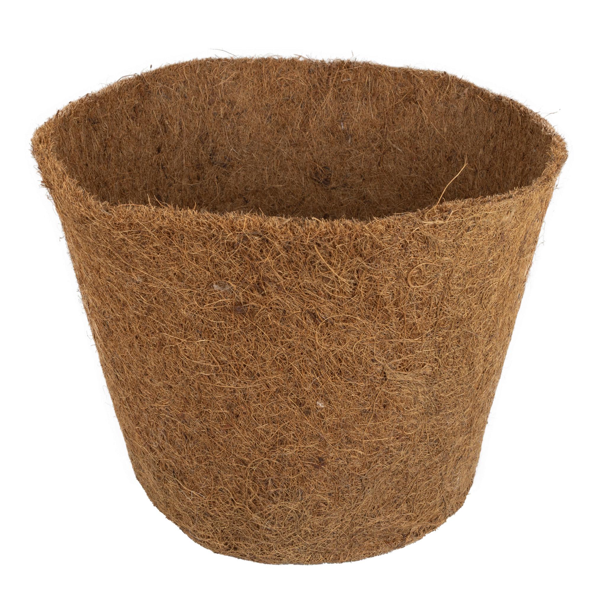 Kokos-Übertopf, D: ca. 35 cm 07837 KOKOS-ÜBERTOPF 1000G/M² - Naturfarben, Basics, Textil (35/26cm) - Windhager