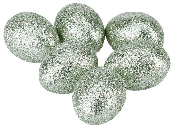Dekoračné Vajíčko Ella - mätovozelená, Basics, plast (4cm) Dekoračné Vajíčko Ella - mätovozelená, Basics, plast (4cm)