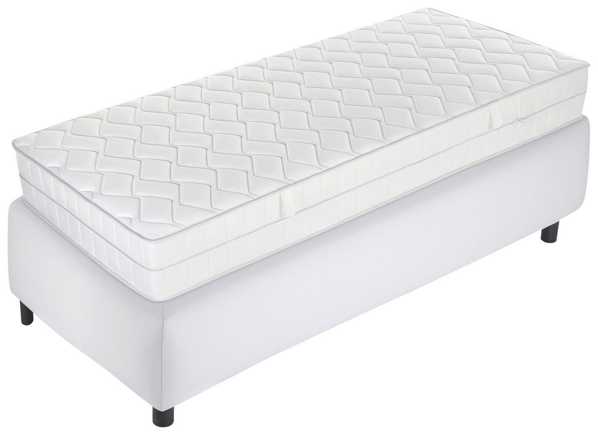 Kaltschaummatratze Air Deluxe 100x200 cm H2/H3/H4 H: 19 cm - Weiß, Basics, Textil (100/200cm) - MID.YOU