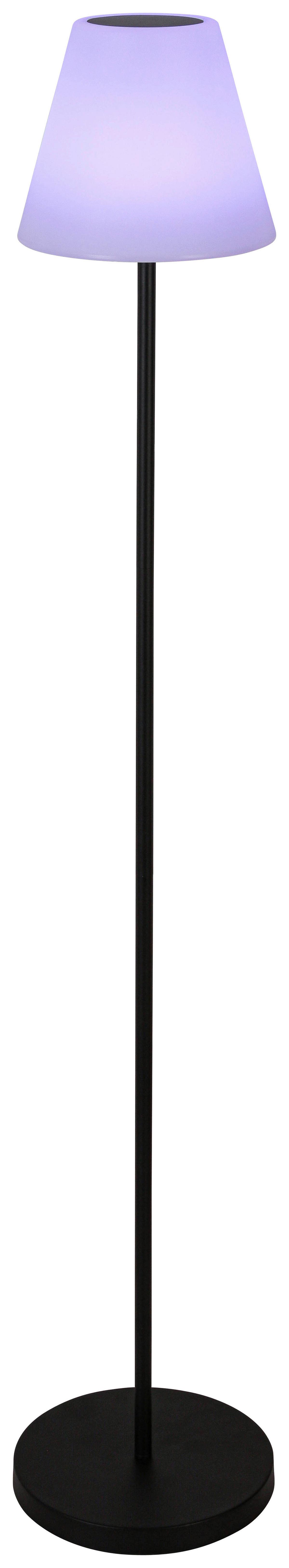 VONKAJŠIE LED SVIETIDLO JOM - čierna/biela, Modern, kov/plast (25cm) - Modern Living