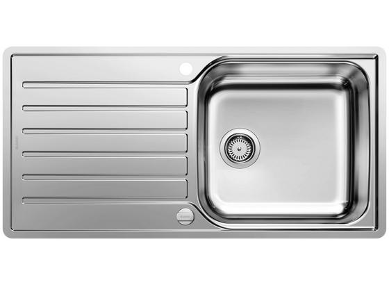 Spüle Blanco Lantos XL 6 S-if - Edelstahlfarben, KONVENTIONELL, Metall (100/16/50cm) - Blanco Spüle Blanco Lantos XL 6 S-if - Edelstahlfarben, KONVENTIONELL, Metall (100/16/50cm) - Blanco