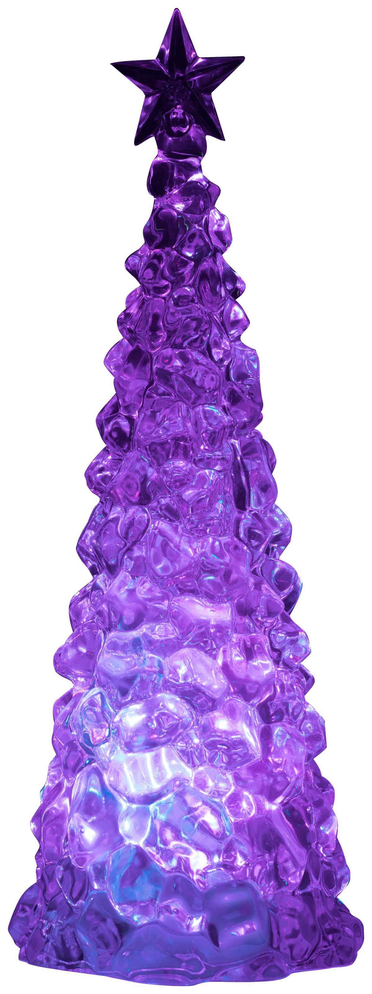 LED-Dekoleuchte Luciano mit Schalter - Klar, ROMANTIK / LANDHAUS, Kunststoff (11/30cm) - James Wood