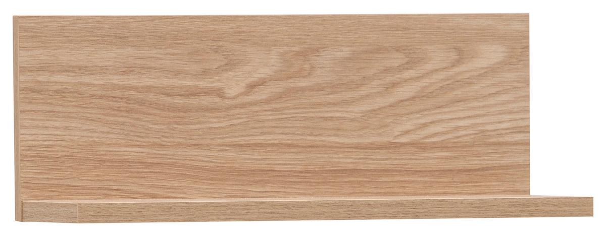 WANDBOARD Visby Eichefarben B: 40,8-80cm - Eichefarben, Design, Holzwerkstoff (40,8-80/15,7/17,5cm) - MID.YOU