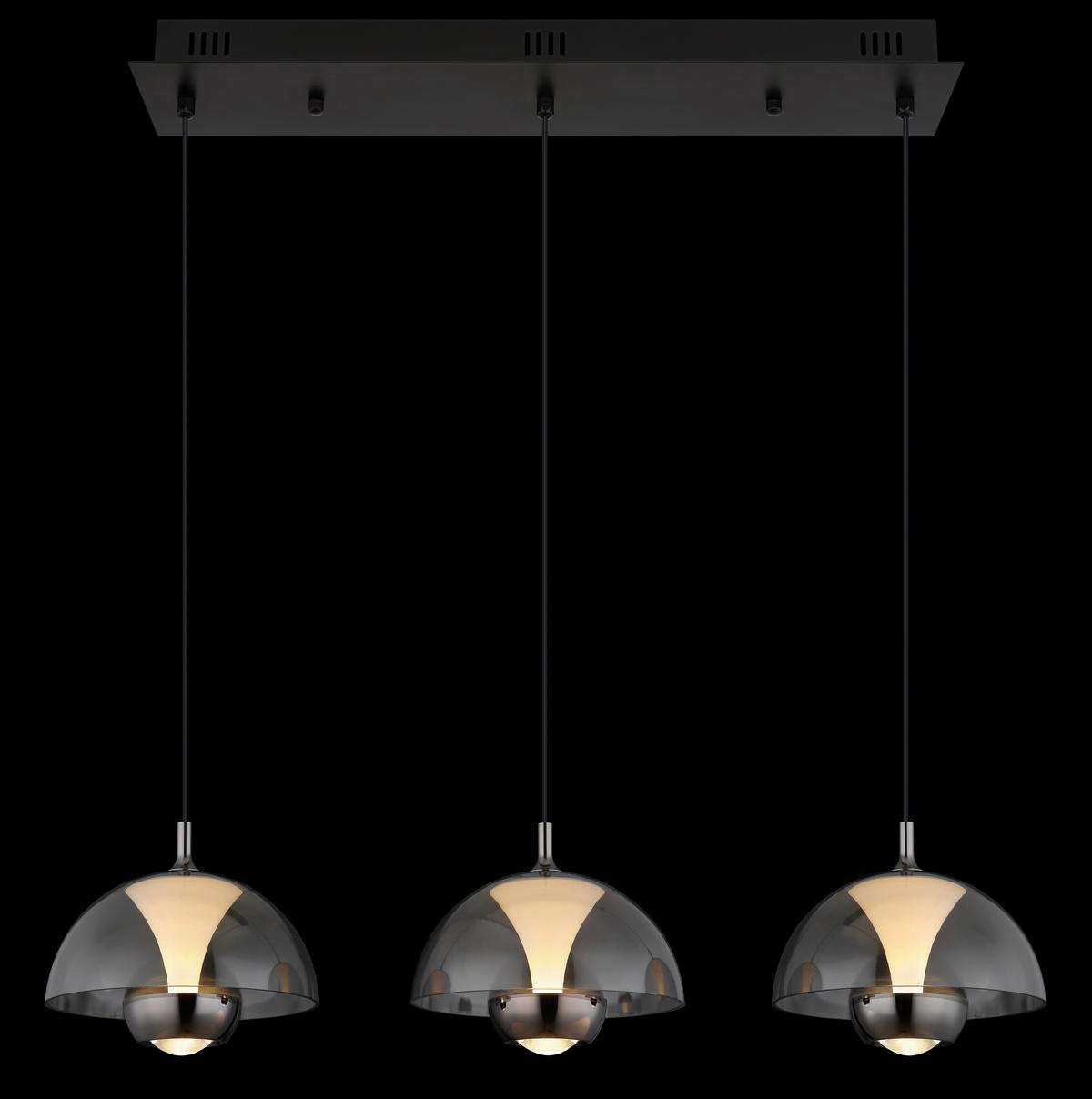 LED-Hängeleuchte 16022-3 - Design (68/18/120cm) - Globo
