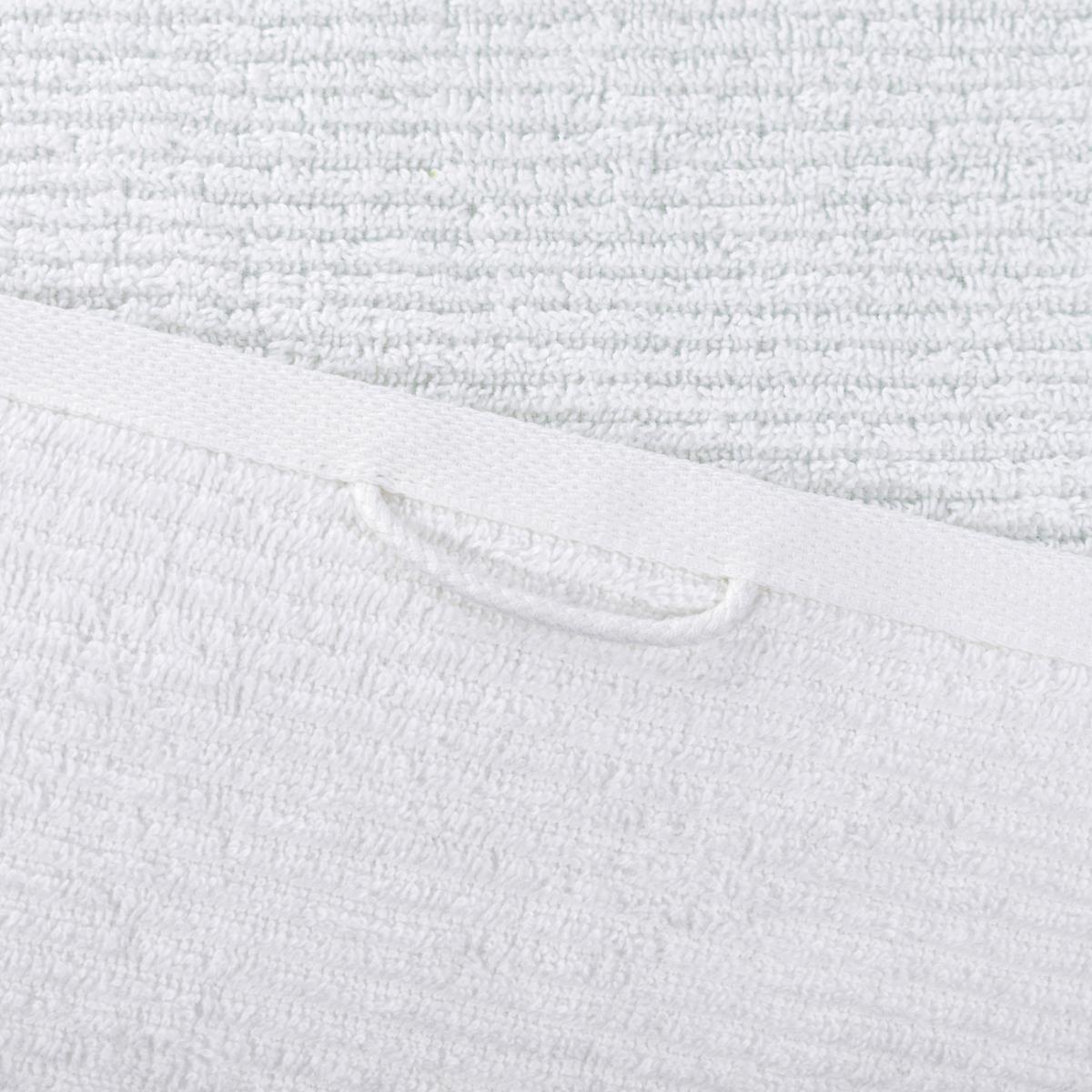 Duschtuch Elements Baumwolle 500 G/M2 Weiß 67x140 cm - Weiß, Basics, Textil (67/140cm) - Moeve