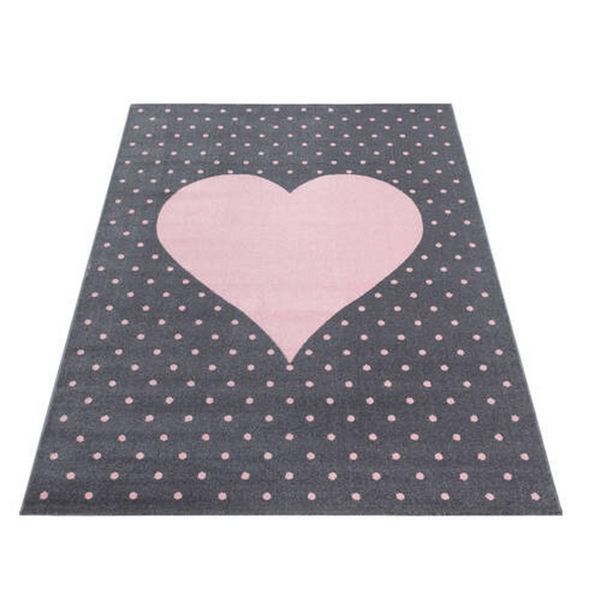 Kinderteppich Bambi - Pink, Trend, Textil (140/200cm) - Ben'n'jen