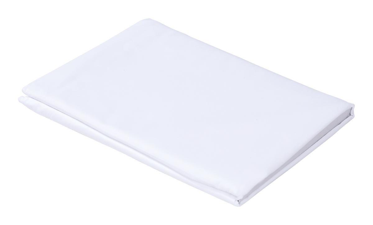 Leintuch Jena Weiß 150x250 Cm Baumwolle - Weiß, KONVENTIONELL, Textil (150/250cm) - Ondega