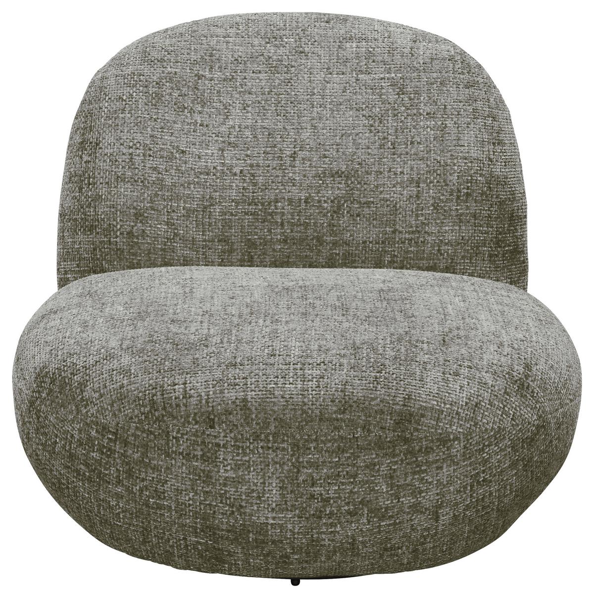 Sessel Chris Grau B: 85 Cm - Schwarz/Grau, MODERN, Textil (85/70/99cm) - MID.YOU