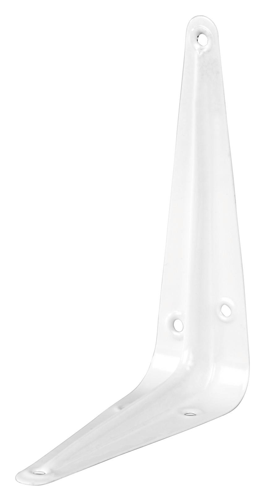 Regalkonsole 10 / 12,5 Cm - Weiß, KONVENTIONELL, Metall (10/12,5cm)