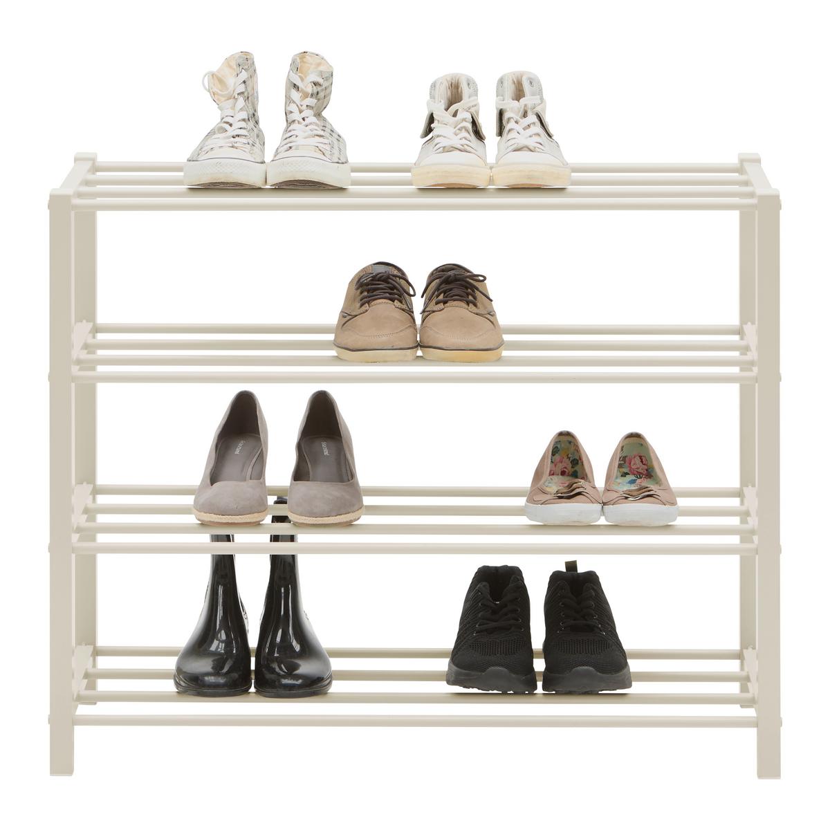 REGÁL NA BOTY BENNY -SB- - kašmírová, Moderní, kov (80/63/28,5cm) - Mömax