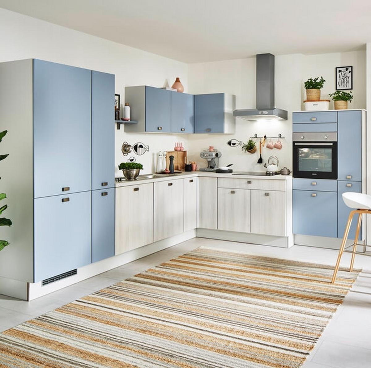 Einbauküchen Pn 100/105 Frei Planbar Modernes Design - Holzwerkstoff - Pino