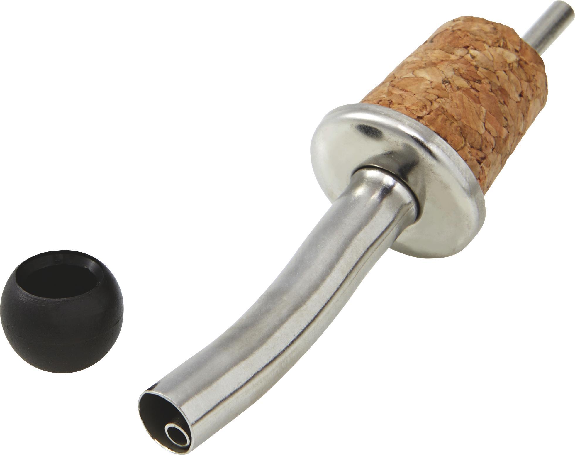 Öntőcsőr Fackelmann - Ezüst, konvencionális, Természetes anyagok/Fém (17cm)