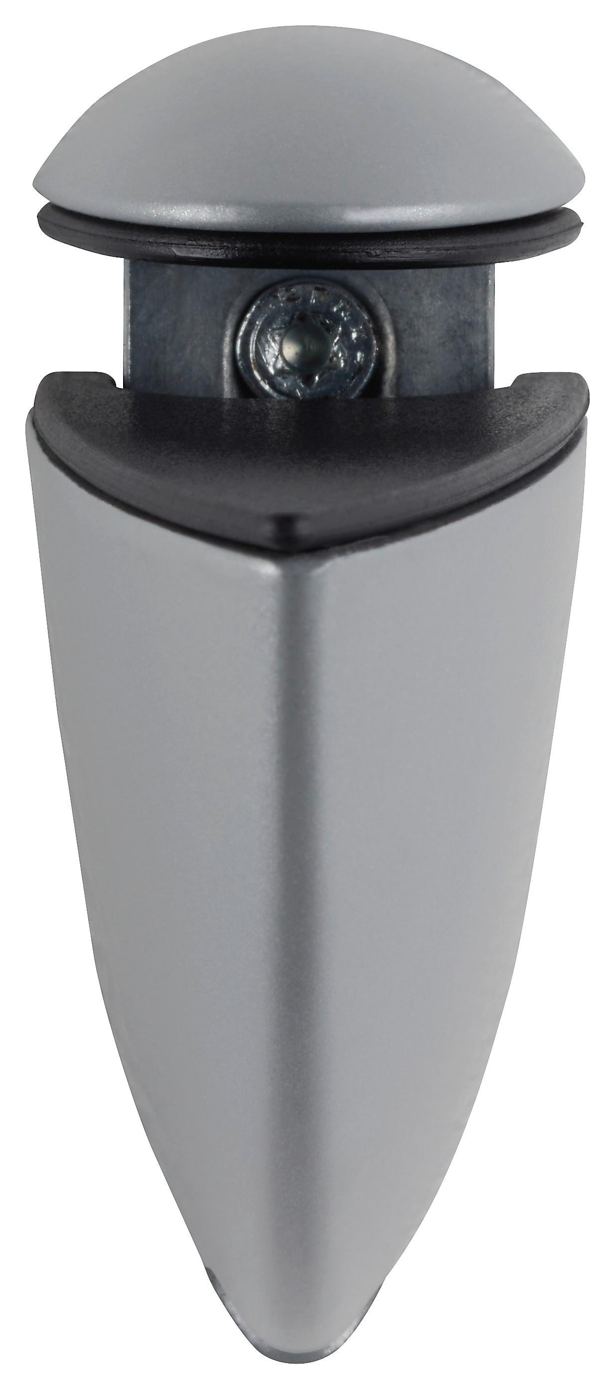 DRŽÁK NA STĚNU X-TRA -SB- - barvy hliníku, kov/plast (7,5/6,5/3cm) - Mömax