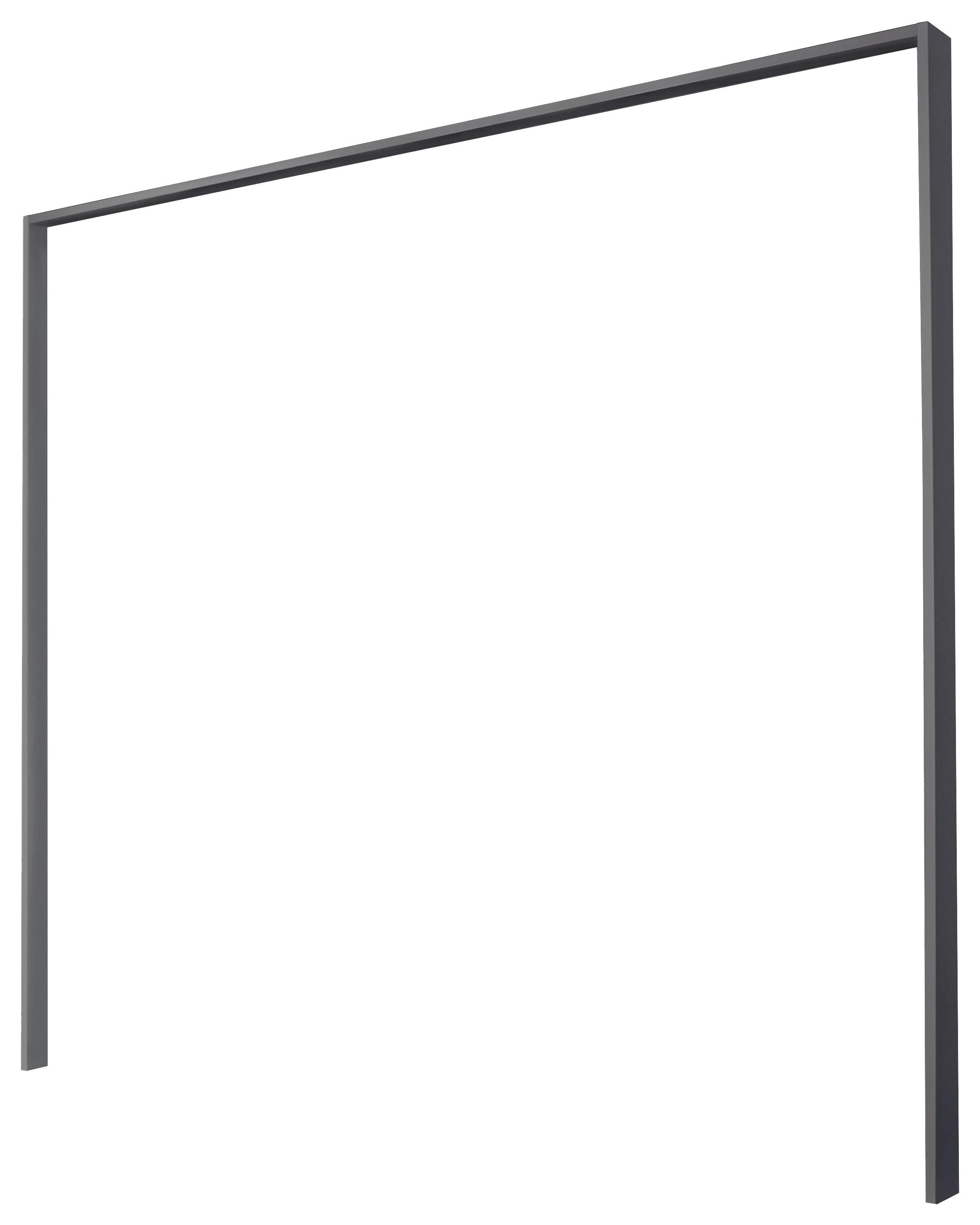 Passepartoutrahmen Mainz Grau B: 231 Cm - Grau, Basics, Holzwerkstoff (231/212/58cm) - Rauch Möbel