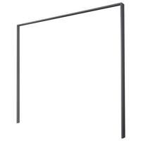 Passepartoutrahmen Mainz Grau B: 231 Cm - Grau, Basics, Holzwerkstoff (231/212/58cm) - Rauch Möbel
