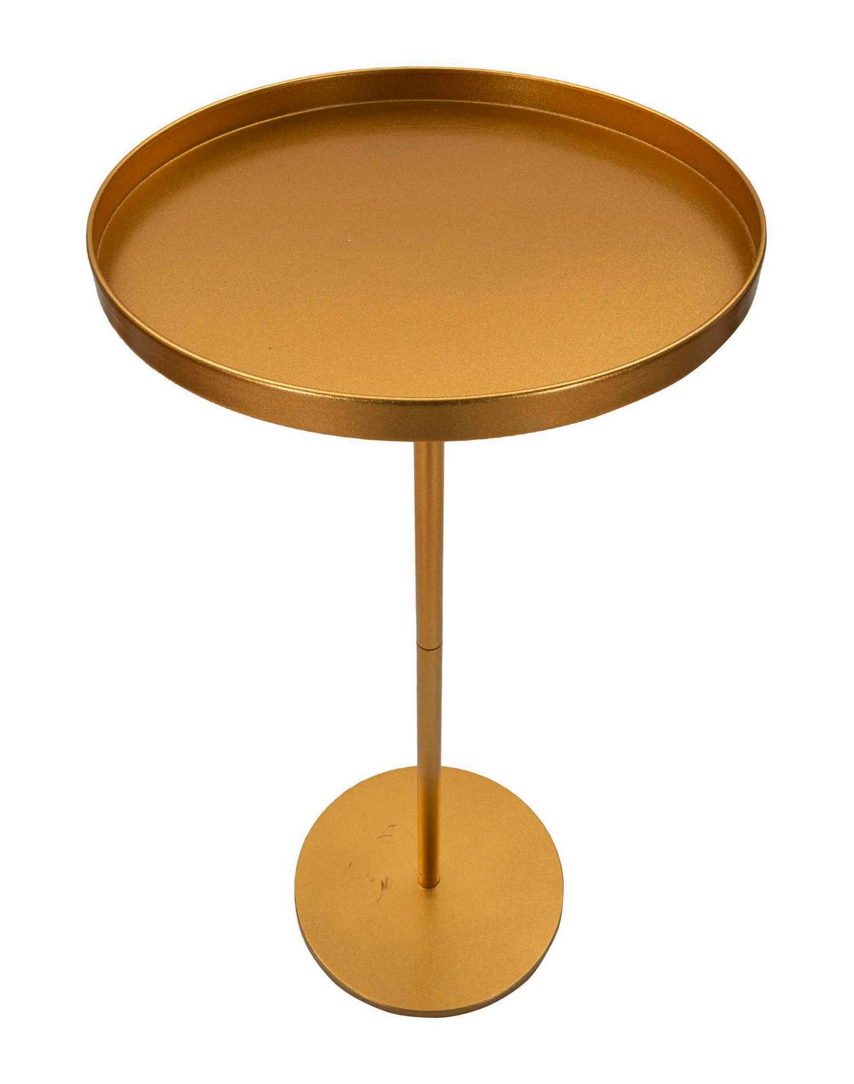 Couchtisch Doha Goldfarben B: 51 Cm - Goldfarben, Basics, Metall (51/100/51cm)