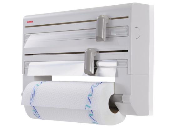 Küchenrollenhalter Leifheit - Weiß, KONVENTIONELL, Kunststoff (42/10/27cm) - Leifheit Küchenrollenhalter Leifheit - Weiß, KONVENTIONELL, Kunststoff (42/10/27cm) - Leifheit