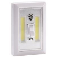 LED-Wandlicht Weiß - Weiß, Basics, Kunststoff (11,5/7,5/3,5cm)