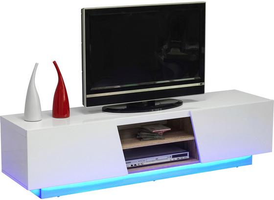 Stolek Na Elektroniku Pisa - bílá/hnědá, Moderní, kompozitní dřevo (160/40/41cm) Stolek Na Elektroniku Pisa - bílá/hnědá, Moderní, kompozitní dřevo (160/40/41cm)