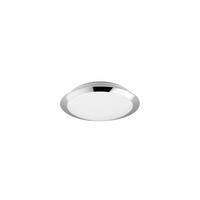 LED-Deckenleuchte Ø 29 cm, 1-Flammig, Rund - Chromfarben/Weiß, Basics, Kunststoff (29/8cm) - Trio Leuchten