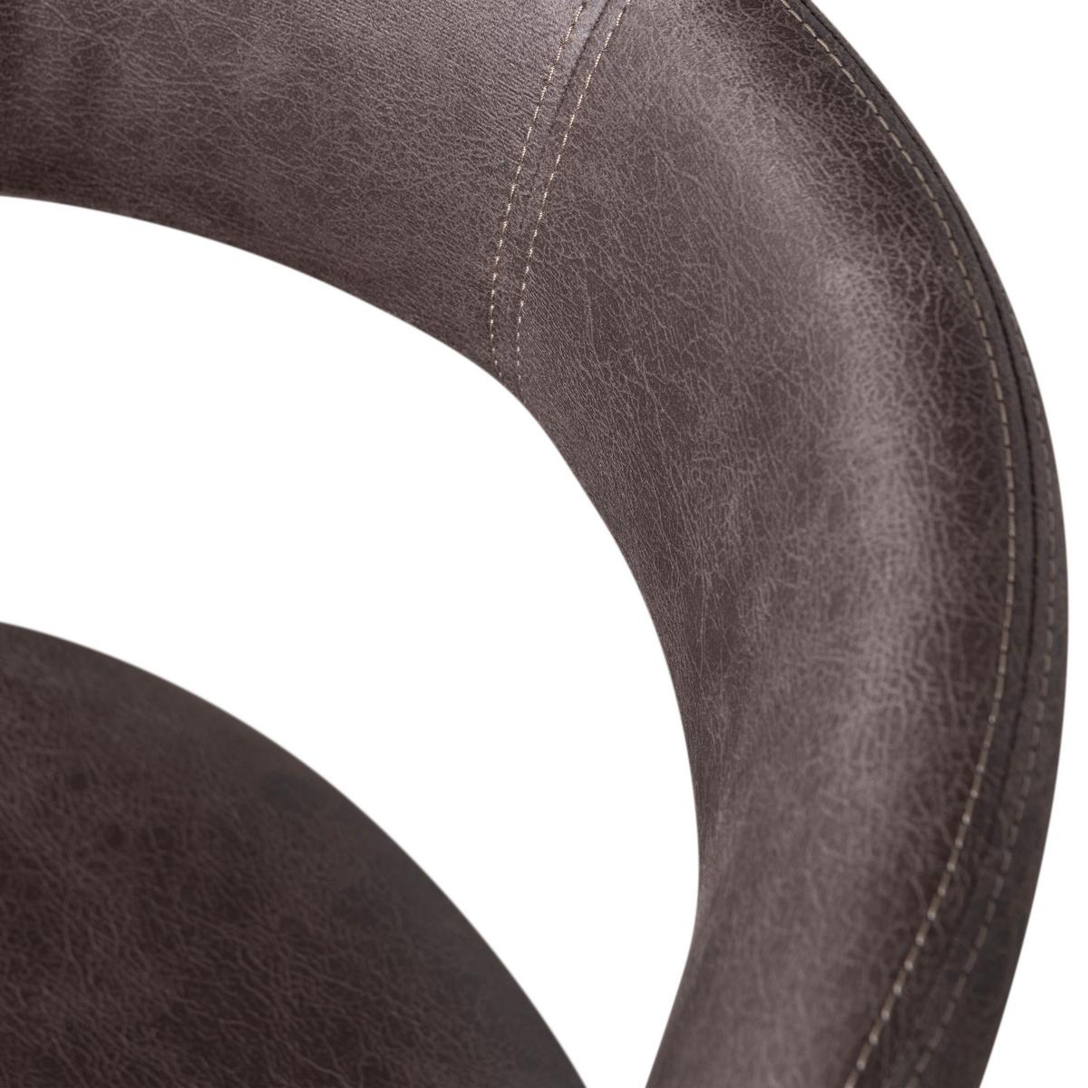 Stuhl-Set Noble Grau/Schwarz B: 51cm - Schwarz/Grau, MODERN, Kunststoff/Textil (51/76/56cm) - Livetastic