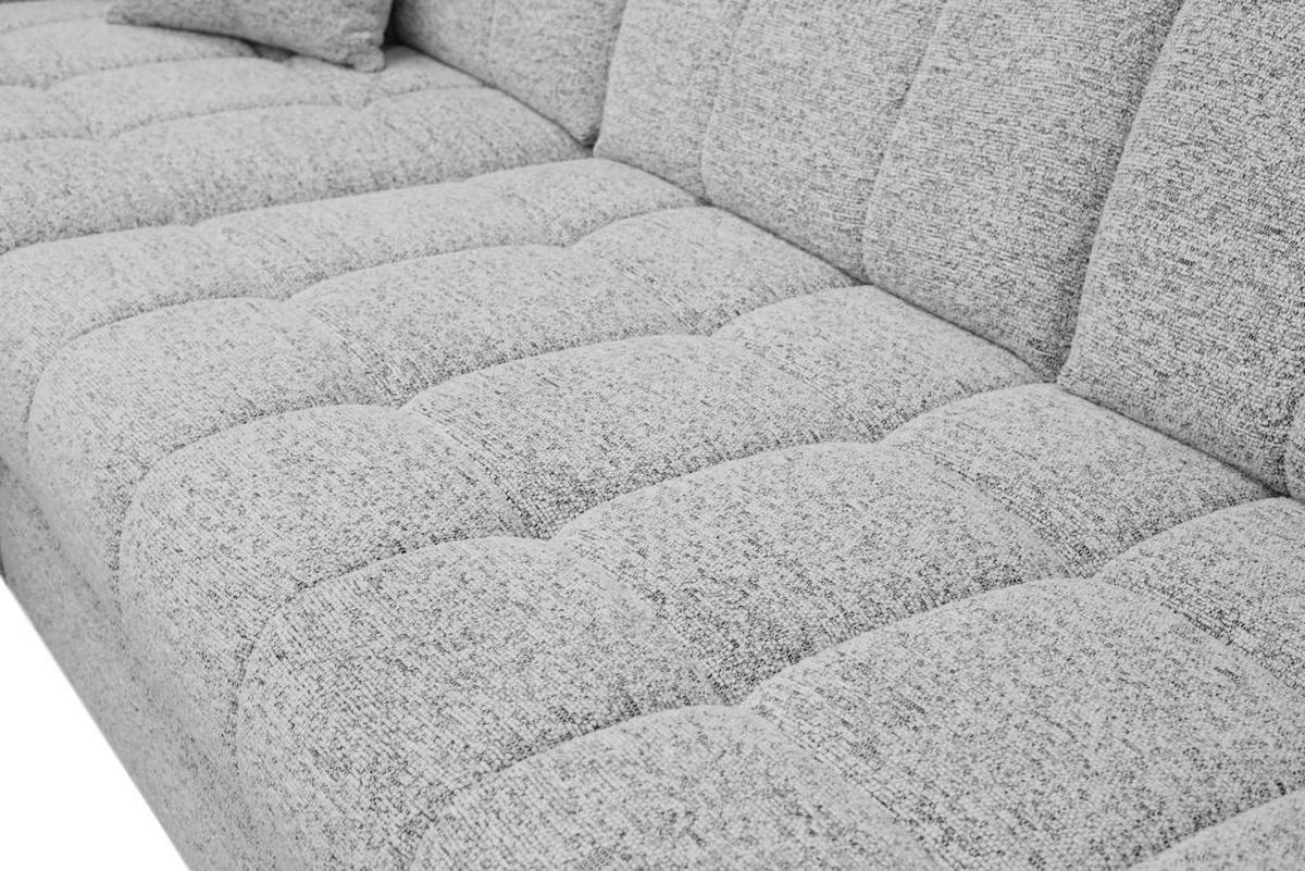 Sedačka SANTORINI, levá, šedá - Moderní (193/291cm) - Premium Living