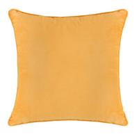 DEKORAČNÝ VANKÚŠ Viola, 45/45cm, žltá - kari žltá, Konventionell, textil (45/45cm) - Premium Living