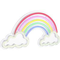 Dekorační LED svítidlo Renibo - bílá/čiré, Moderní, plast (40/1,6/20cm) - Mömax