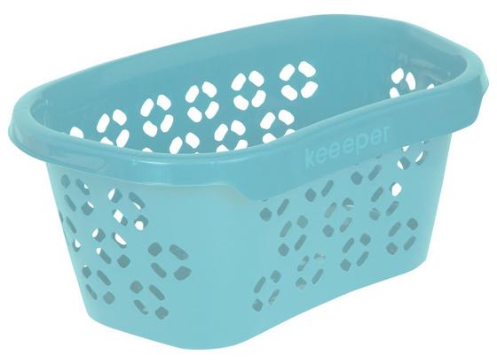 Wäschekorb Anton - Blau, Basics, Kunststoff (57,5/38/26,5cm) Wäschekorb Anton - Blau, Basics, Kunststoff (57,5/38/26,5cm)