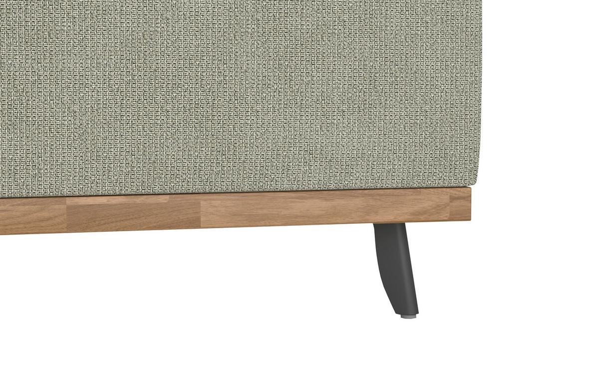 POSTEĽ EMILY - čierna/zelená, Konventionell, kompozitné drevo/textil (180/200cm) - Premium Living