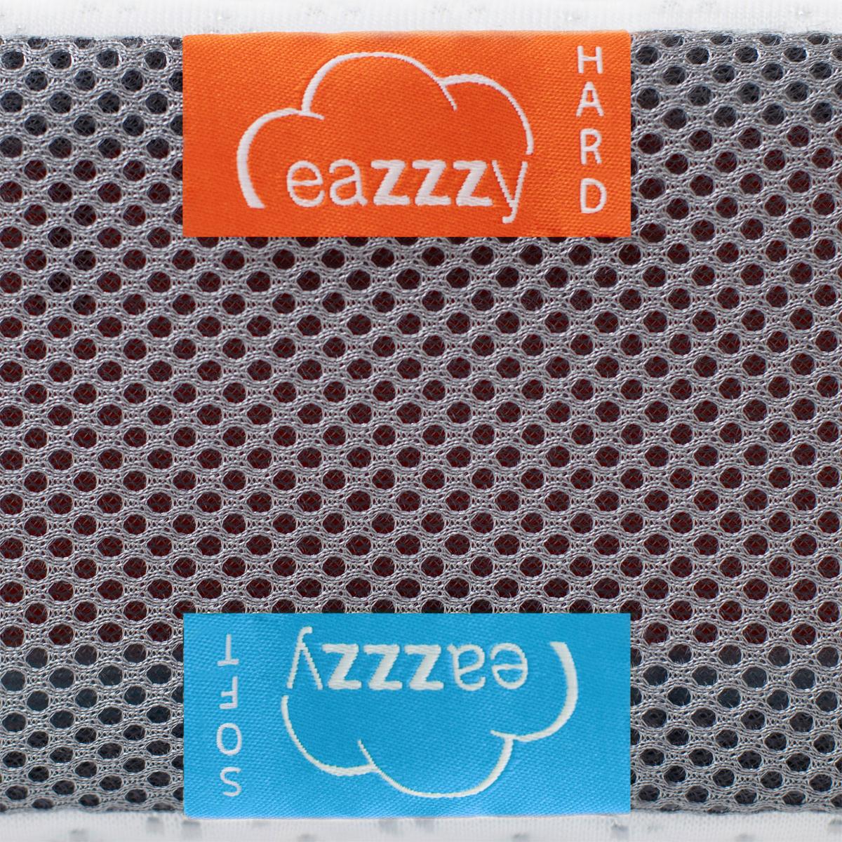 Topper Eazzzy Premium Cube mittelfest 180x200 - Weiß, Basics, Kunststoff (180/200cm) - Genius