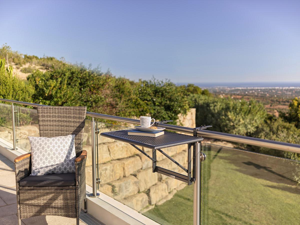 Balkonhängetisch Klappbar Toulouse Metall L: 60 Cm - Grau, MODERN, Metall (60/56/40cm) - Luca Bessoni