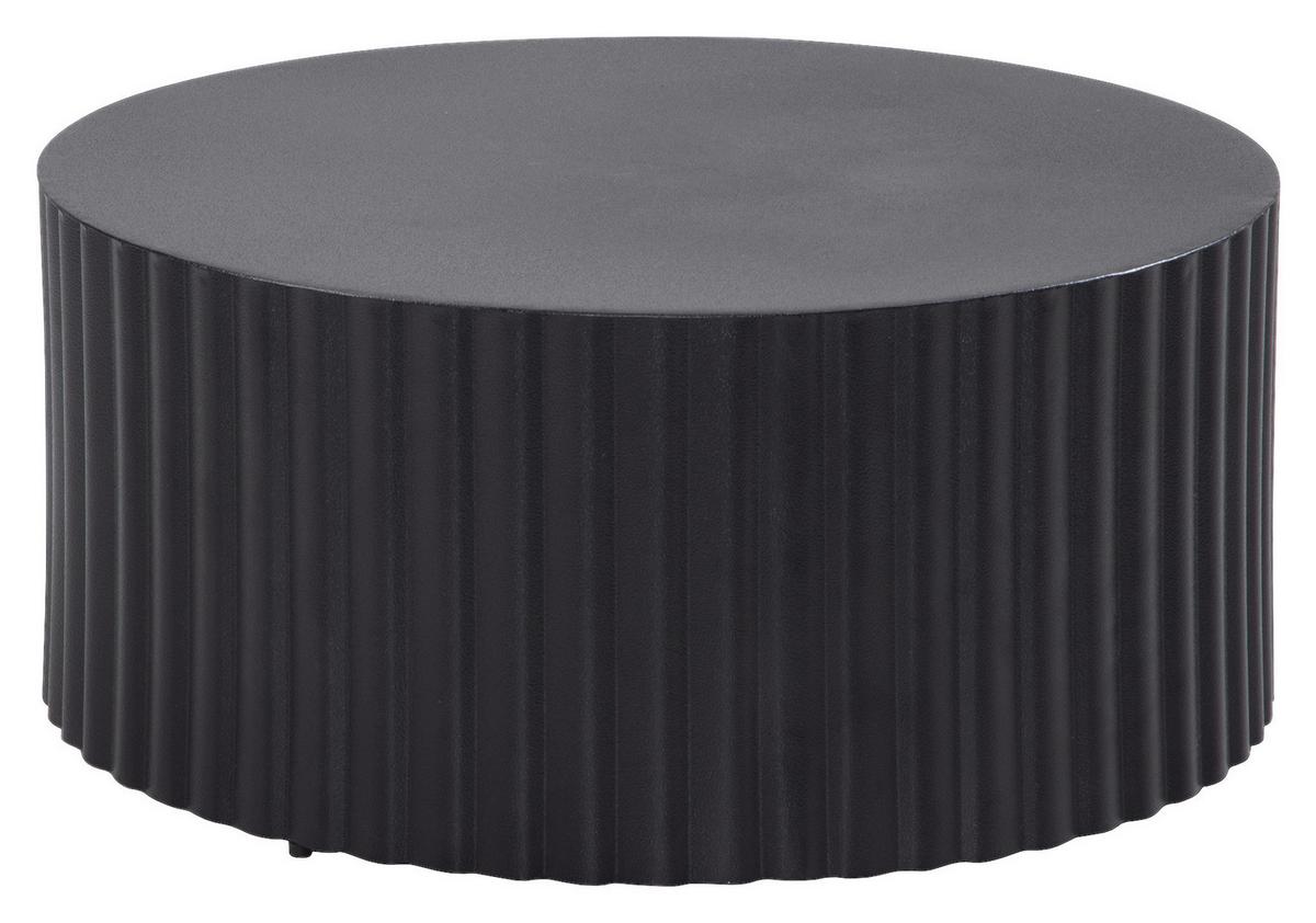 KONFERENČNÍ STOLEK RUND - černá, Design, kov (67/67/31cm) - MID.YOU