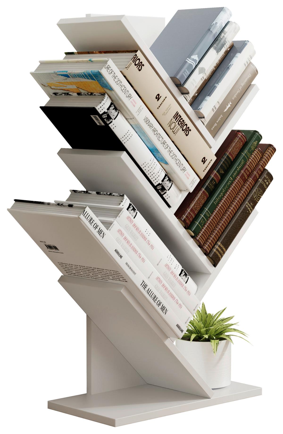 Regal Nulis Weiß B: 40 Cm - Weiß, Design, Holzwerkstoff (40/77/20cm) - MID.YOU