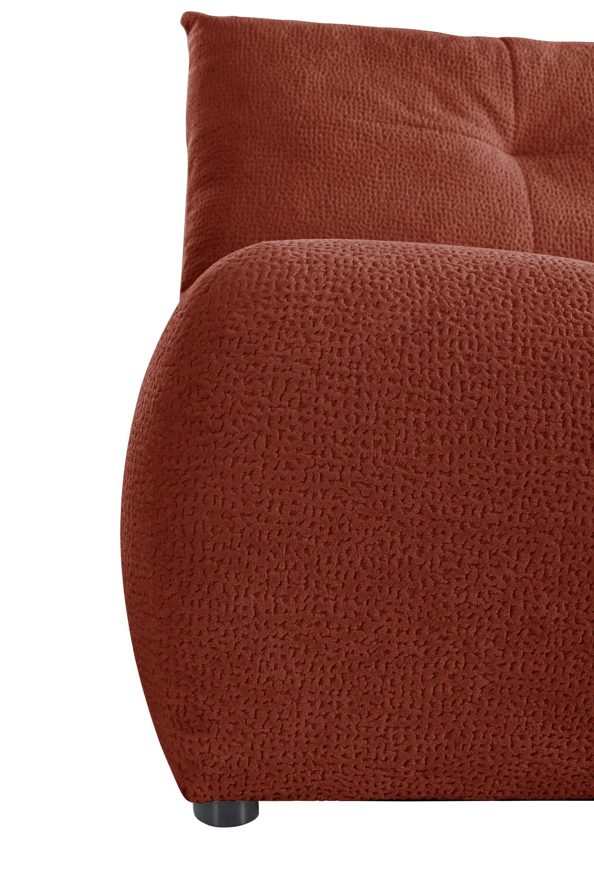 Schlafsofa Milo, Kupferfarben B: 209 Cm - Creme/Schwarz, Design, Holz/Holzwerkstoff (209/100/103cm) - MID.YOU