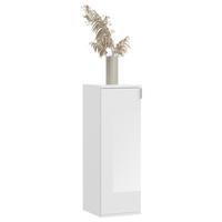 Kommode B: 32,5 Cm Projekt X Weiß - Weiß Hochglanz/Schwarz, MODERN, Holzwerkstoff (32,5/97/37cm) - MID.YOU