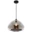 Závěsné Svítidlo Santiago - černá, Moderní, kov/sklo (30/175cm) - Modern Living