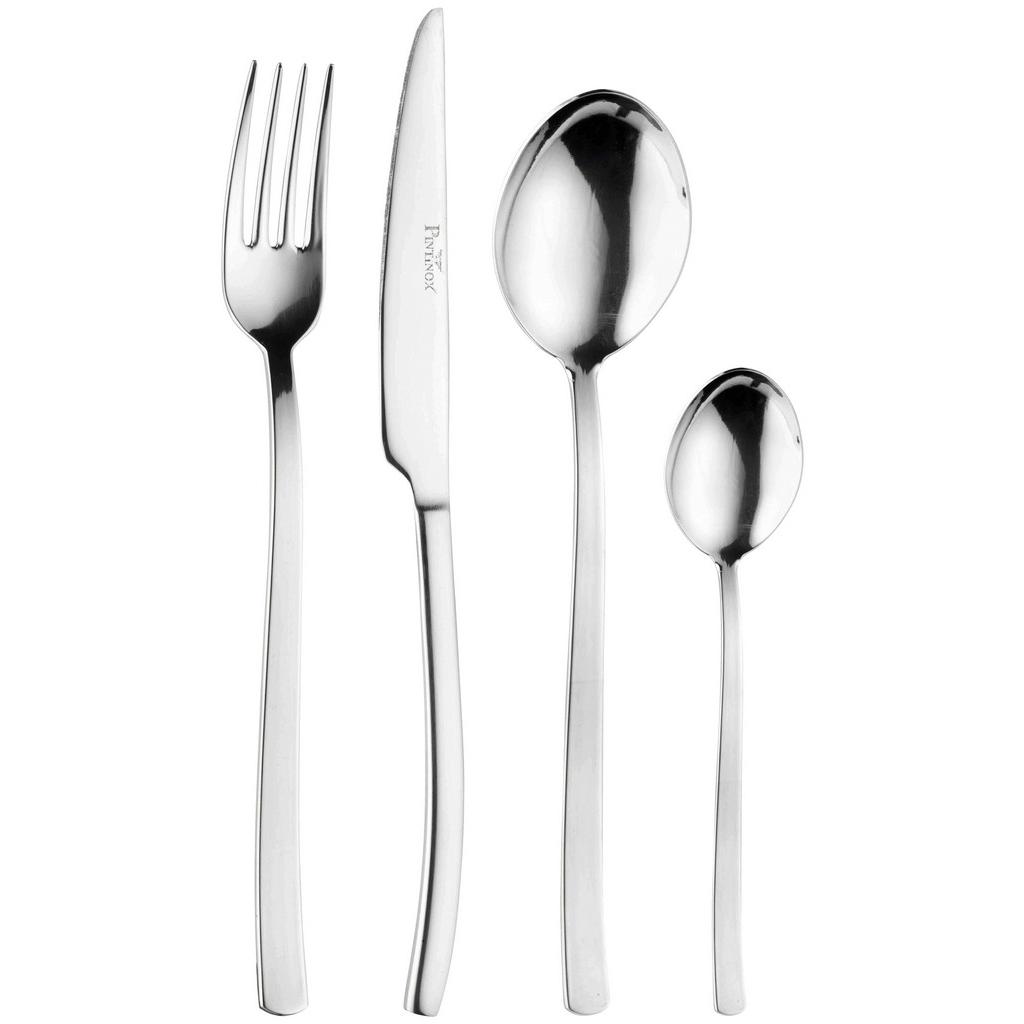 Besteckset Wave 24--Teilig., Edelstahl